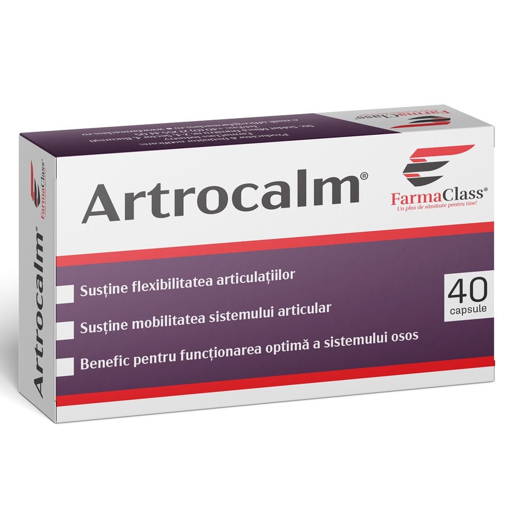 Artrocalm, 40 capsule, FarmaClass - Cheia Sănătății