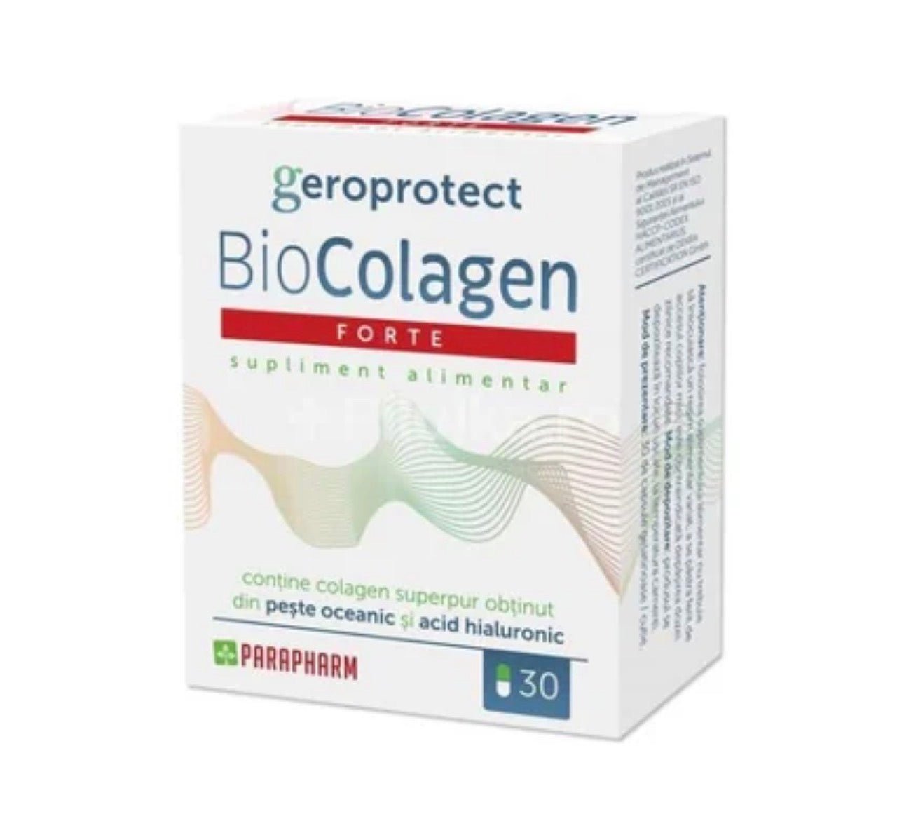 Biocolagen, 30 capsule, Parapharm - Cheia Sănătății