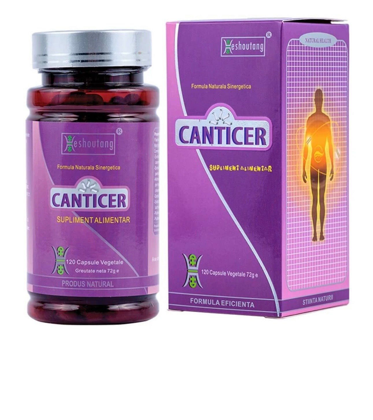 Canticer, 120 capsule vegetale - Cheia Sănătății