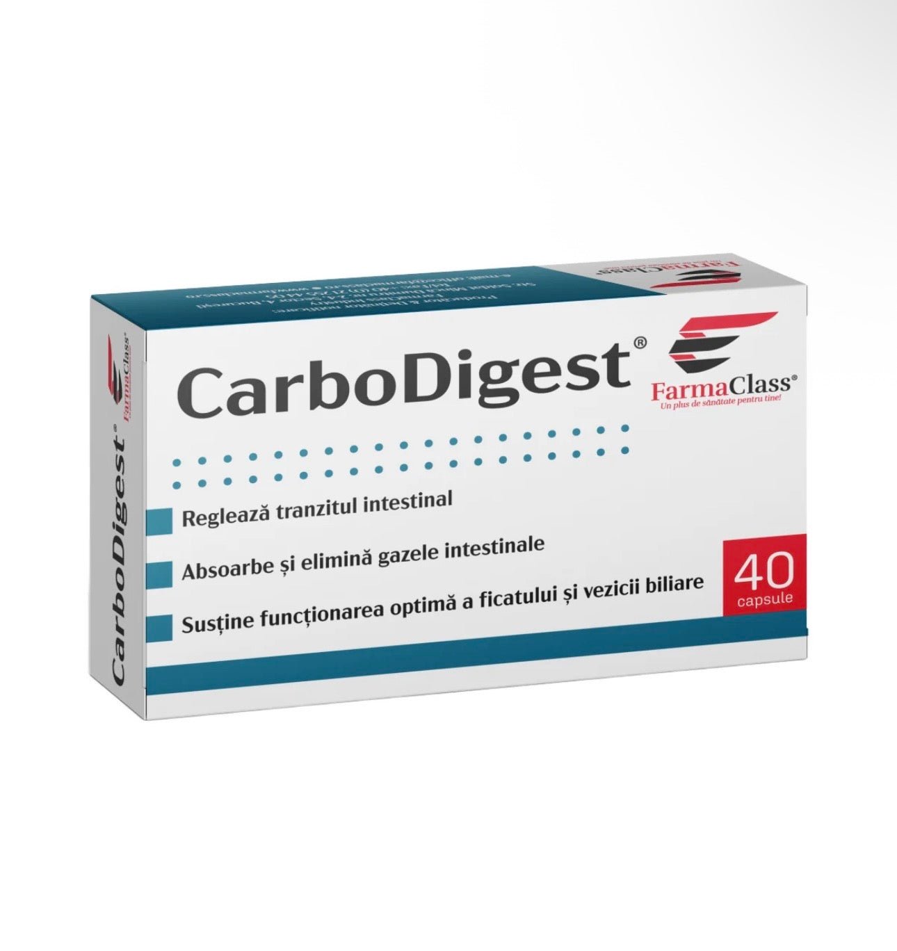 Carbodigest, 40 capsule, FarmaClass - Cheia Sănătății