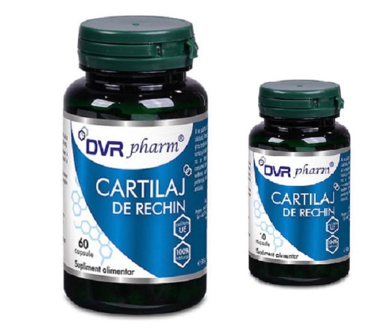 Cartilaj de Rechin Pachet 60 capsule + 30 capsule DVR Pharm - Cheia Sănătății