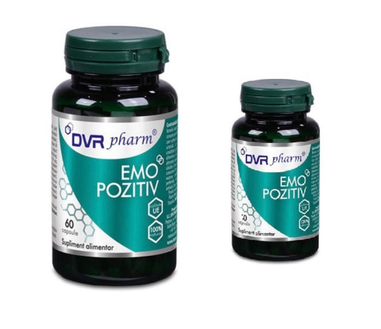 Emo Pozitiv Pachet 60 capsule + 30 capsule DVR Pharm - Cheia Sănătății