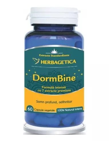 Herbagetica Dorm Bine , 60 capsule - Cheia Sănătății
