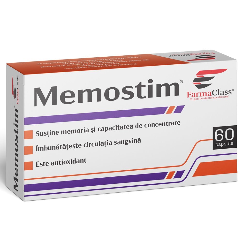 Memostim, 60 capsule, FarmaClass - Cheia Sănătății