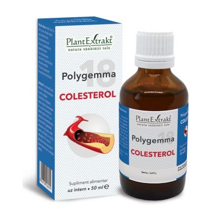 Polygemma 18, Colesterol, 50 ml, Plant Extrakt - Cheia Sănătății