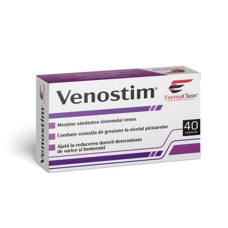 Venostim, 40 capsule, FarmaClass - Cheia Sănătății
