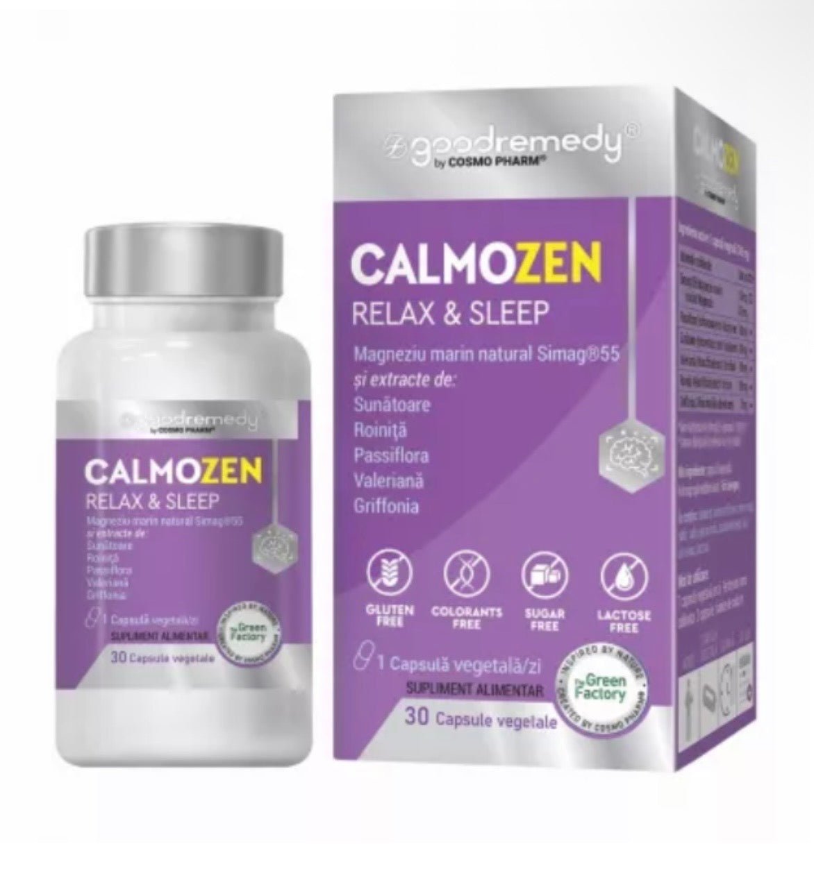 Calmo Zen Relax & Sleep, 30 capsule, CosmoPharm - Cheia Sănătății
