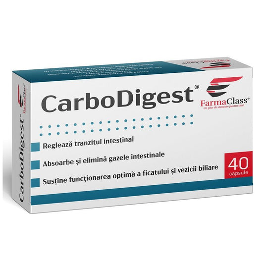 CarboDigest, 40 capsule, FarmaClass - Cheia Sănătății