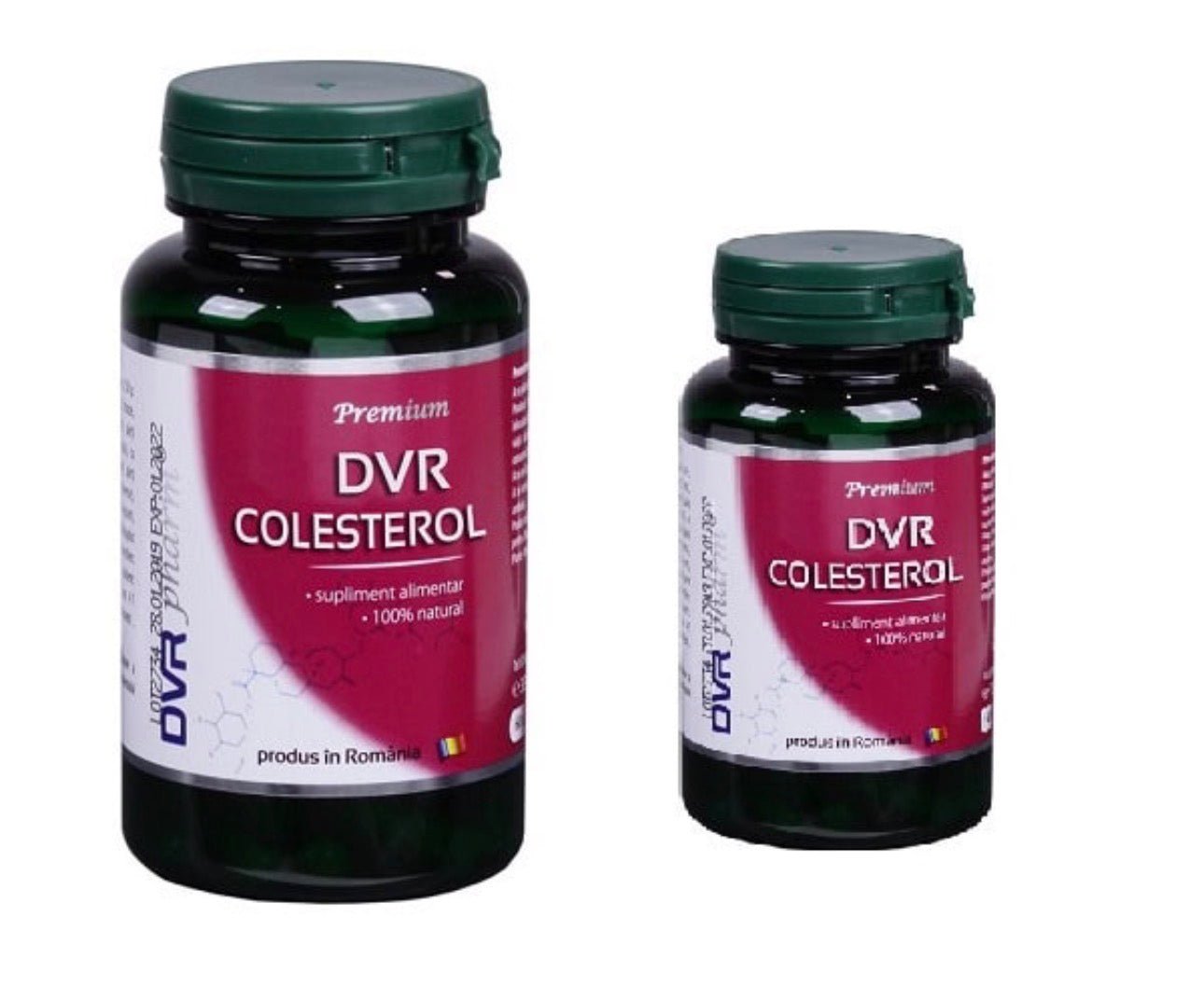 DVR Colesterol Pachet 60 capsule + 30 capsule DVR Pharm - Cheia Sănătății