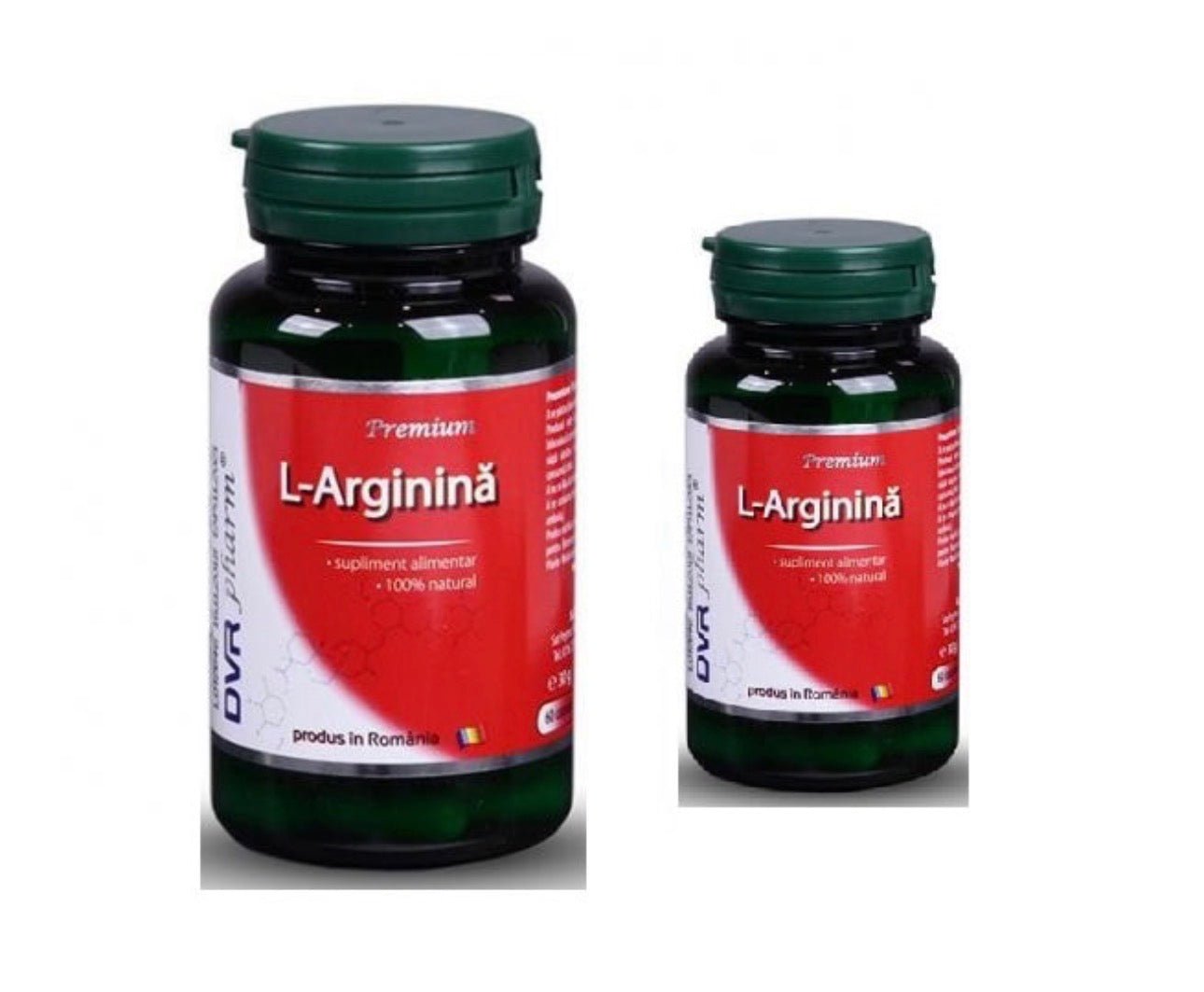 L - Arginina Pachet 60 capsule + 30 capsule DVR Pharm - Cheia Sănătății