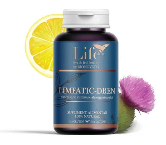 Limfatic - dren, 120 capsule, Bionovativ Life - Cheia Sănătății