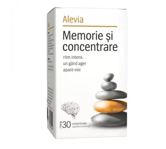 Memorie și concentrare 30 comprimate - Cheia Sănătății