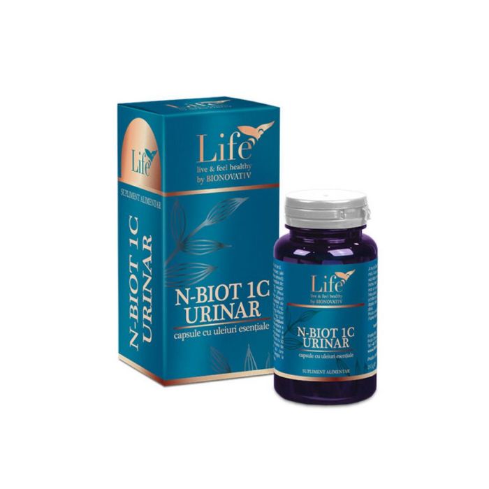 N - Biot 1C Urinar 30 capsule Life - Cheia Sănătății