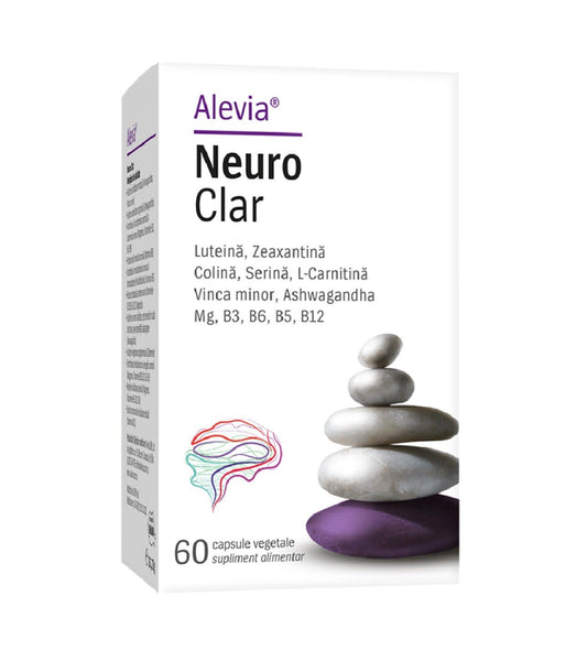 Neuro Clar, 60 capsule, Alevia - Cheia Sănătății