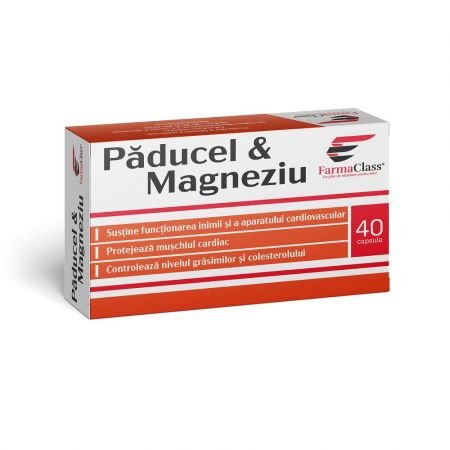 Paducel si Magneziu, 40 capsule, FarmaClass - Cheia Sănătății