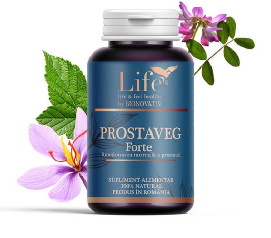 Prostaveg, 120 capsule, Bionovativ Life - Cheia Sănătății