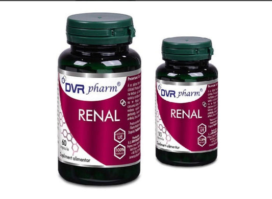 Renal Pachet 60 capsule + 30 capsule DVR Pharm - Cheia Sănătății