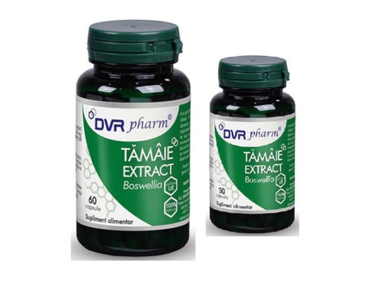 Tamaie Extract Pachet 60 capsule + 30 capsule DVR Pharm - Cheia Sănătății