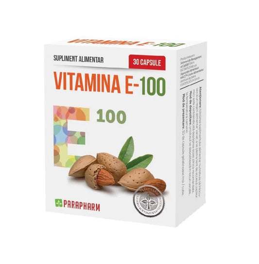 Vitamina E - 100, 30 capsule, Parapharm - Cheia Sănătății